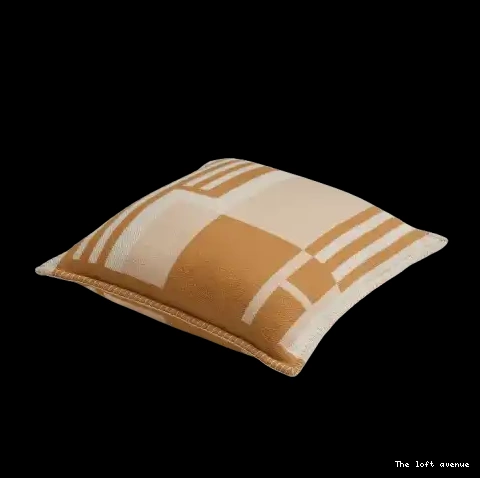 WOOL PILLOW HERMES THROW ITHAQUE 0519